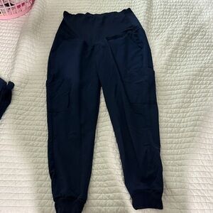 Mandala maternity scrub pants